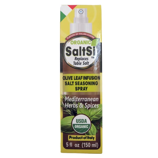 SaltSi Organic Salt Seasoning Spray Mediterranean Herbs & Spices 150 ml