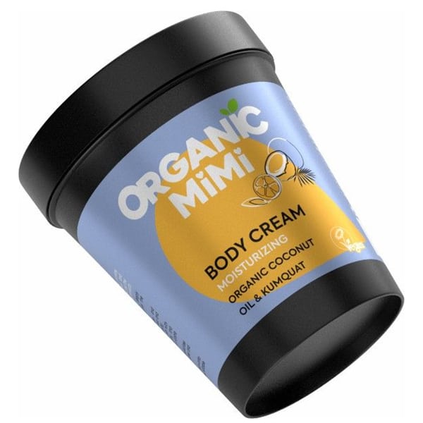 Organic Mimi Body Cream Moisturizing Coconut & Kumquat 200 ml