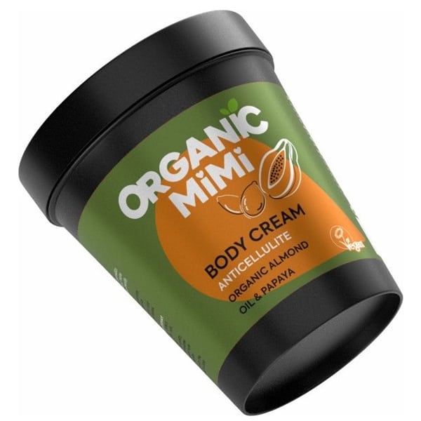 Organic Mimi Body Cream Anti?ellulite Almond & Papaya 200 ml