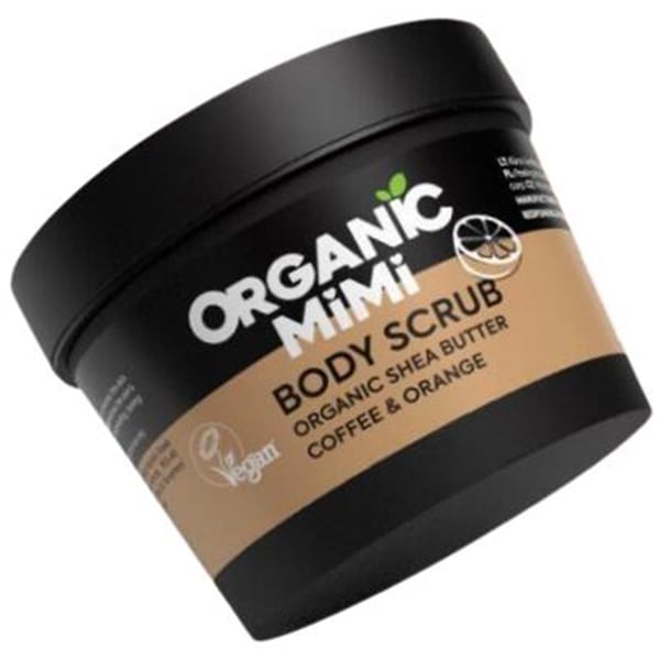 Organic Mimi Body Scrub Coffee & Orange 120g
