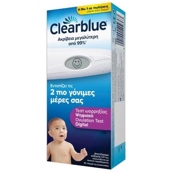 Clearblue Digital Ovulation Test 20 copë