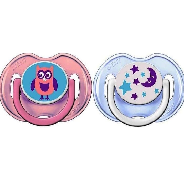 Philips Avent Fashion Classic Silicone Soother 0-6m (SCF196/18) 2 copë
