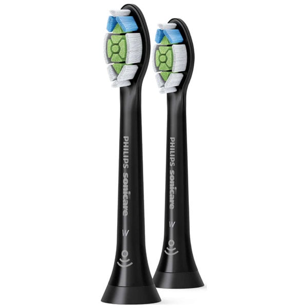 Philips Sonicare Optimal Black Replacement Brush Heads HX6062/13 2 copë
