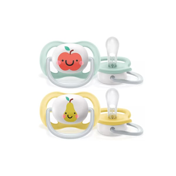 Philips Avent SCF080/17 Ultra Air Happy Silicone Soother 0-6m 2 copë