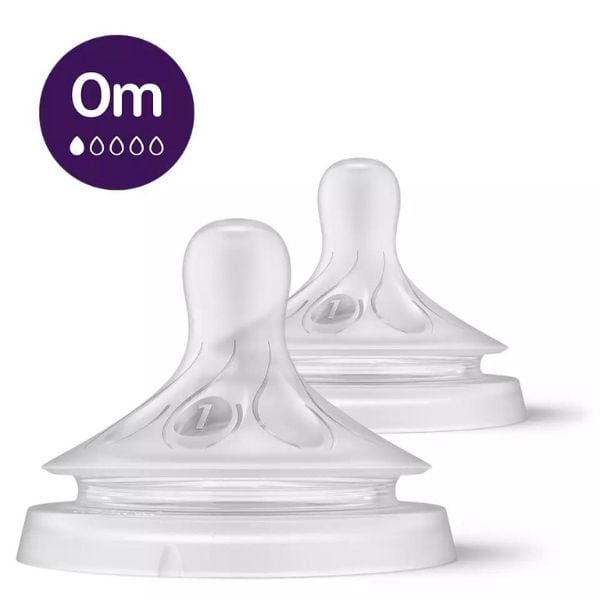 Philips Avent Natural Response (SCY961/02) Thithë silikoni 0m 2 copë