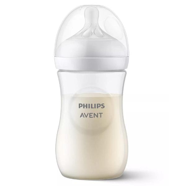 Philips Avent Natural Response Plastic Baby Bottle 1m+ (SCY903/01) 260 ml