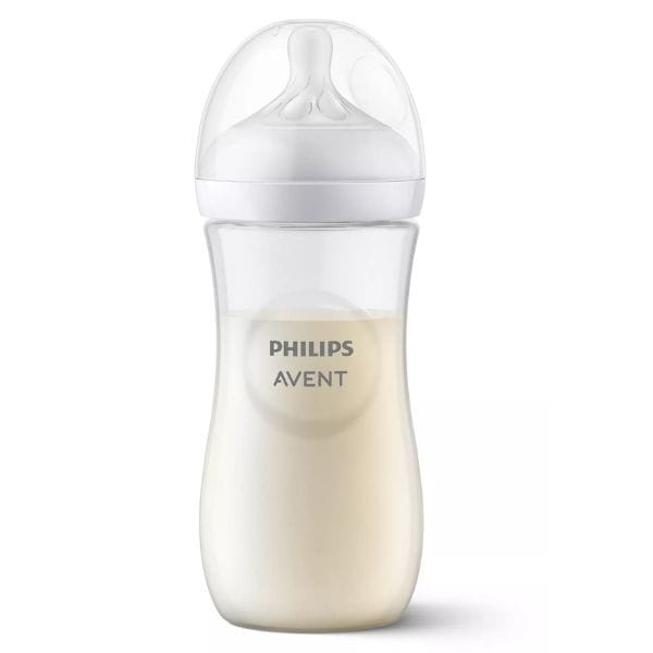 Philips Avent Natural Response Plastic Baby Bottle 3m+ (SCY906/01) 330 ml