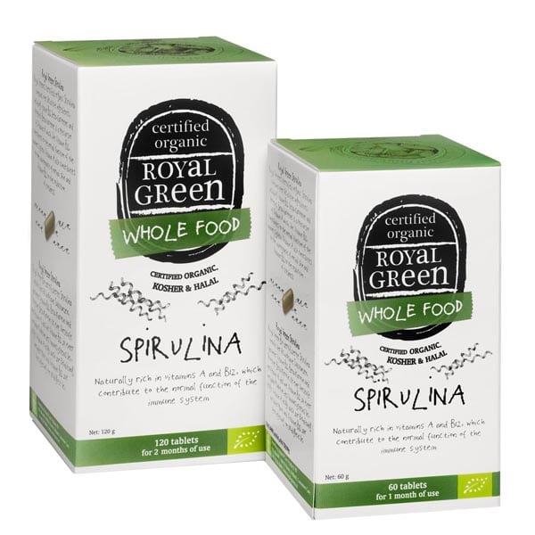Royal Green Spiroulina 60 kapele