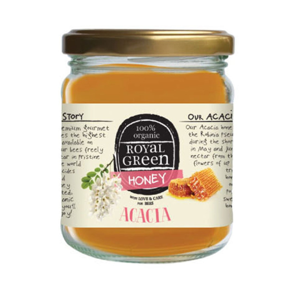 Royal Green Organic Acacia Honey 250g