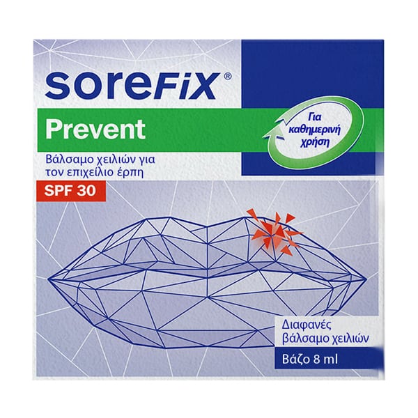 SoreFix Prevent Cold Sore Lip Balm 8 ml