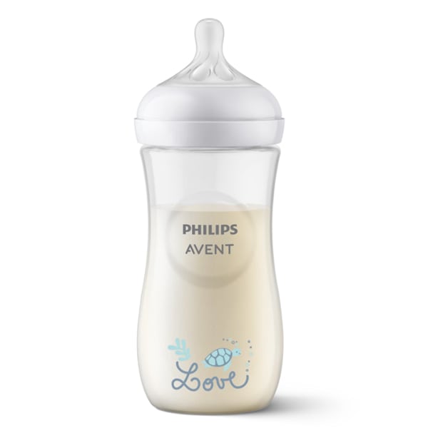 Philips Avent Natural Response Plastic Bottle 3m+ (SCY906/11) 330 ml