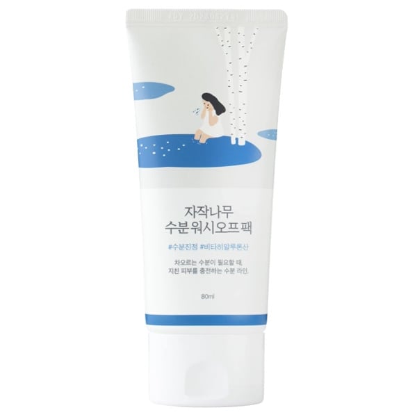 Round Lab Birch Moisturizing Wash Off Mask 80 ml