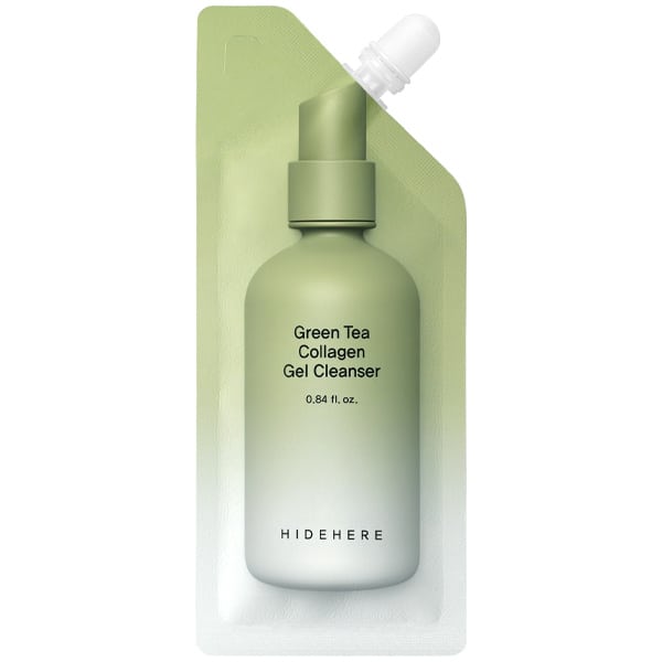 Hidehere Green Tea Collagen Gel Cleanser 25 ml