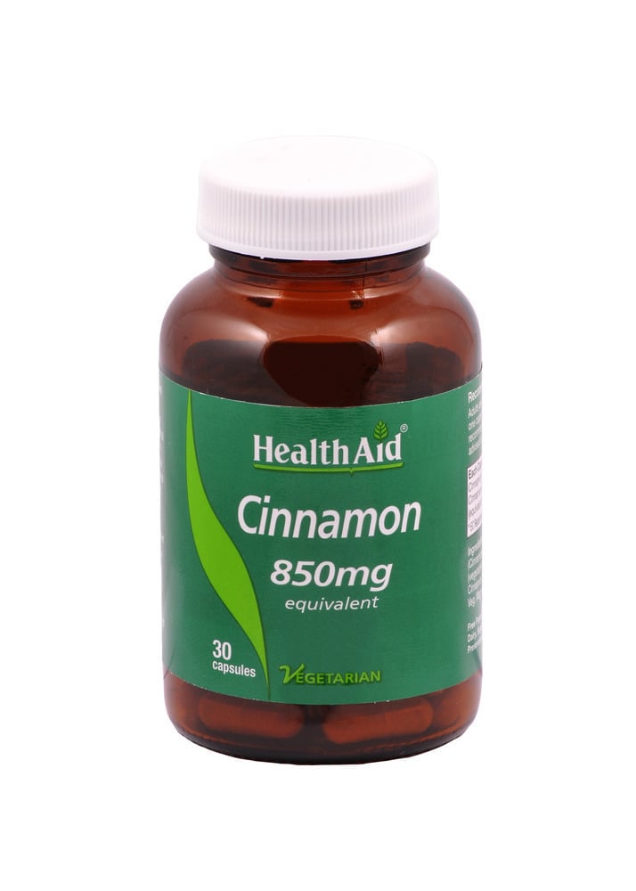 Health Aid Cinnamon 850mg 30 kapsula