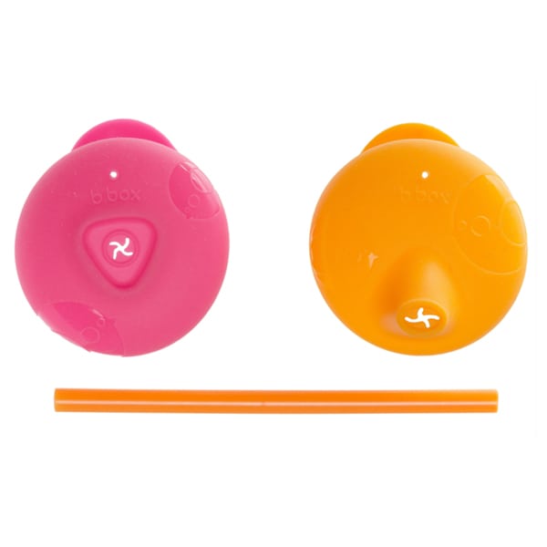 B.box Universal Silicone Lid Travel Pack 2 copë - Koktej me luleshtrydhe