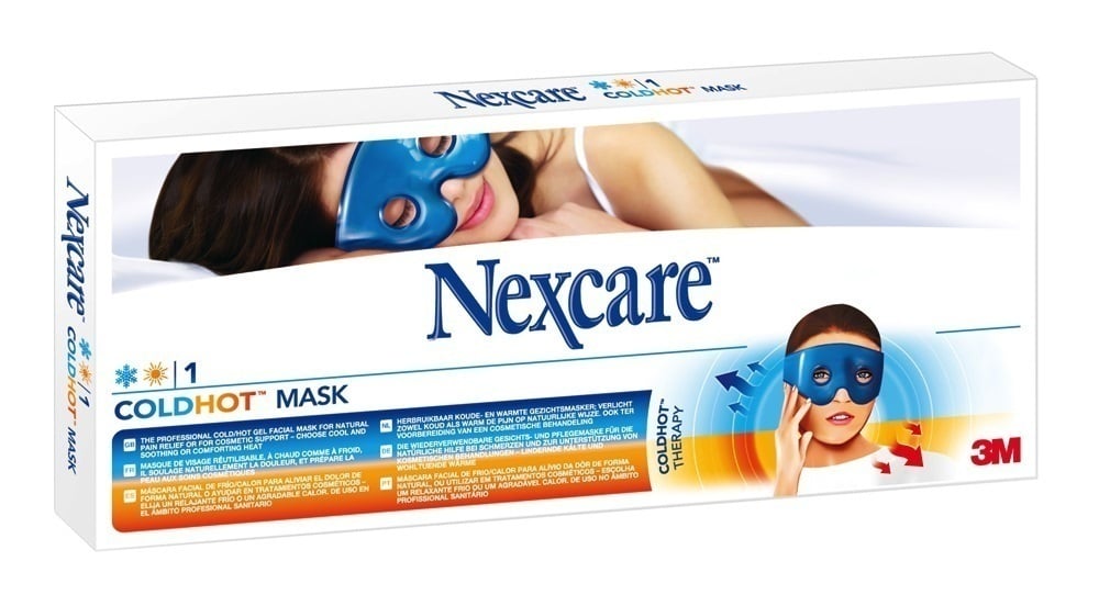 NEXCARE ColdHot Mask, Face mask for cryotherapy / heat therapy, relieves pain with natural healing power 1 copë