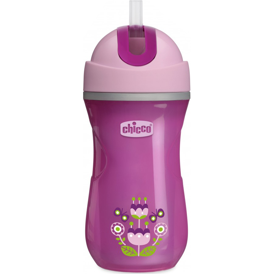 Chicco Sport Cup with Silicone Straw 14m+ 266ml - Fuksi