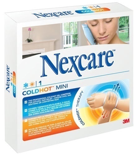 Nexcare ColdHot Mini 2 in 1, Multi-Purpose Ice Pack & Warmer for Natural Pain Relief 1 copë