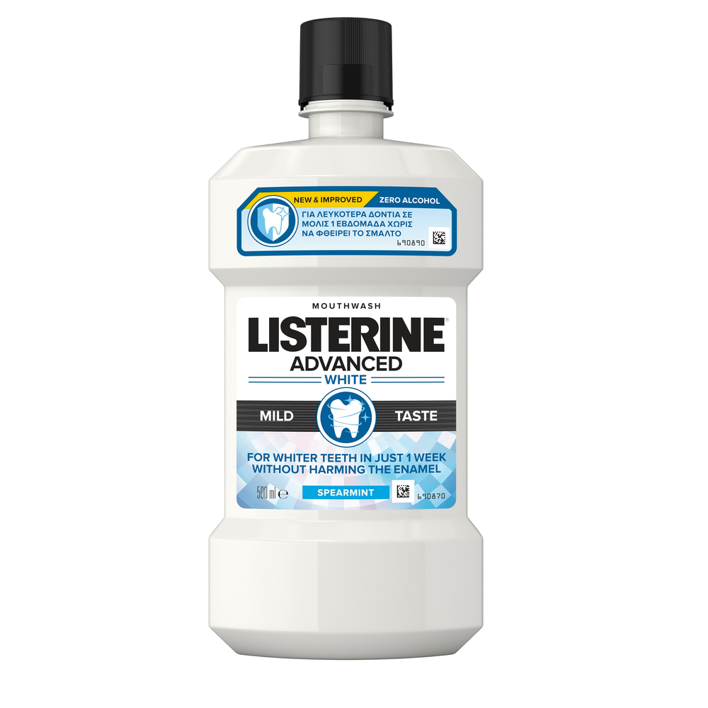 Listerine Advanced White Mouthwash 500 ml