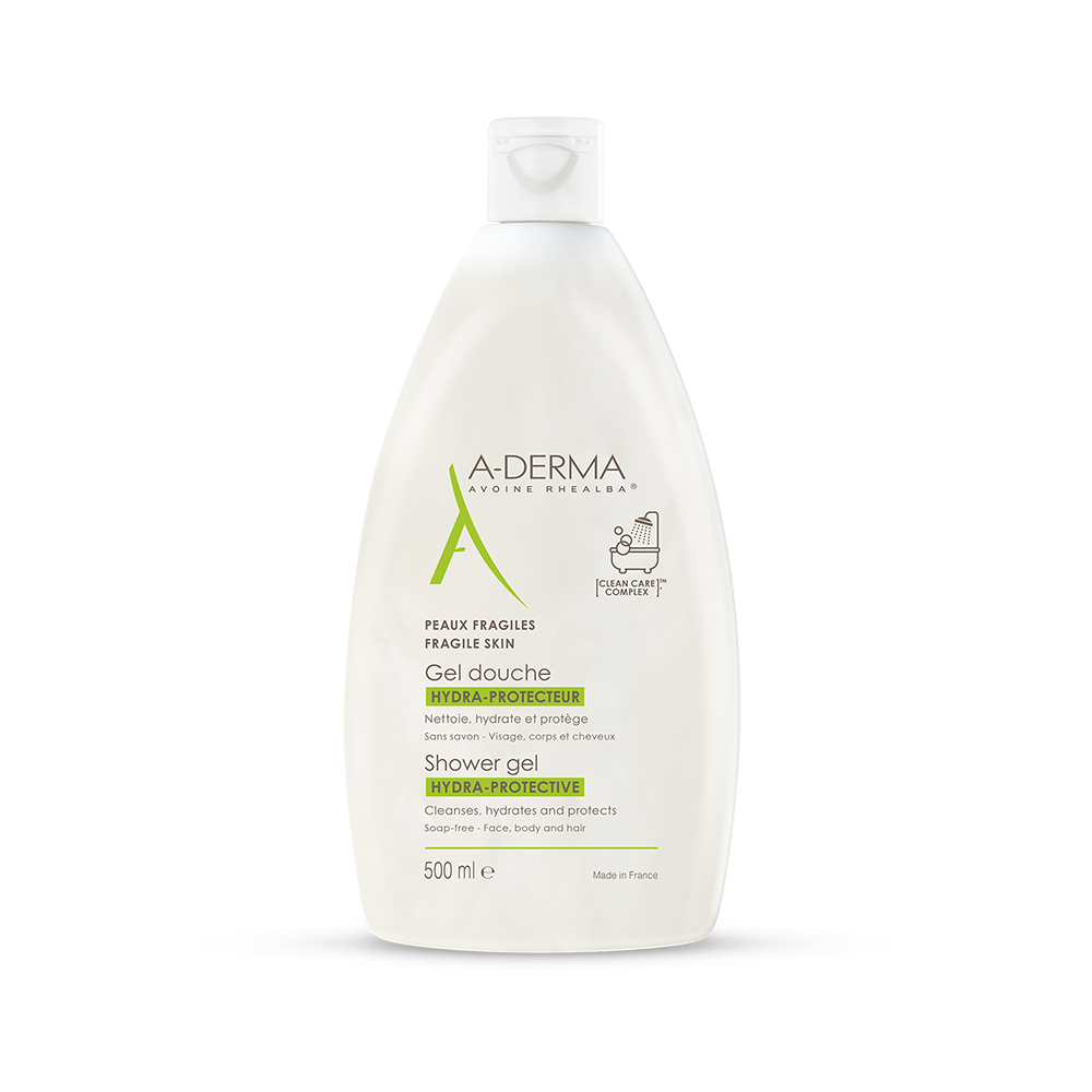 A-Derma Hydra-Protective Shower Gel for Fragile Skin 500 ml