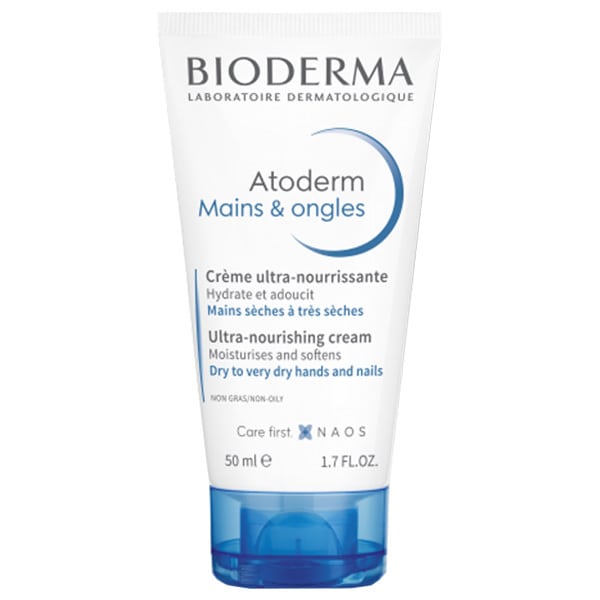Bioderma Atoderm Mains & Ongles Ultra-Nourishing Cream for Dry to Very Dry Hands & Nails 50 ml