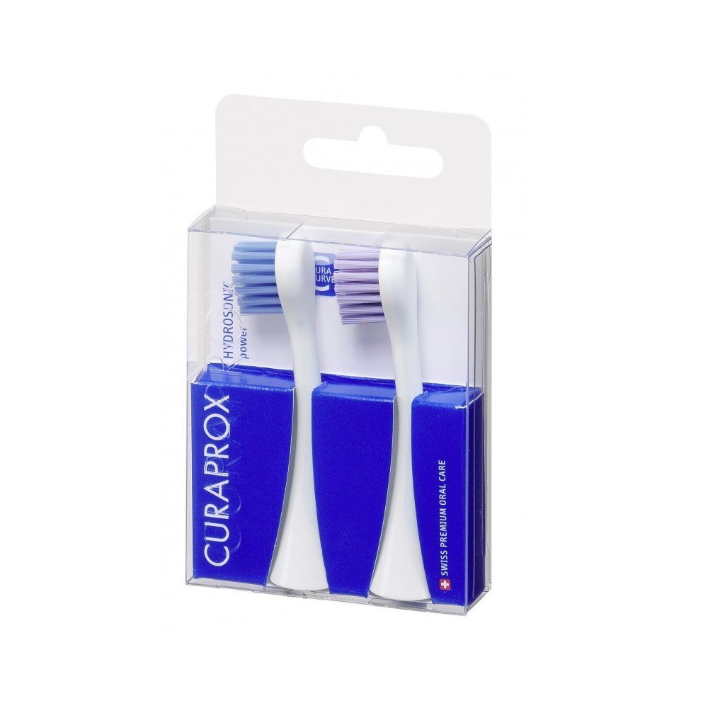 Curaprox Hydrosonic Power Brush Head Replacement 2 copë