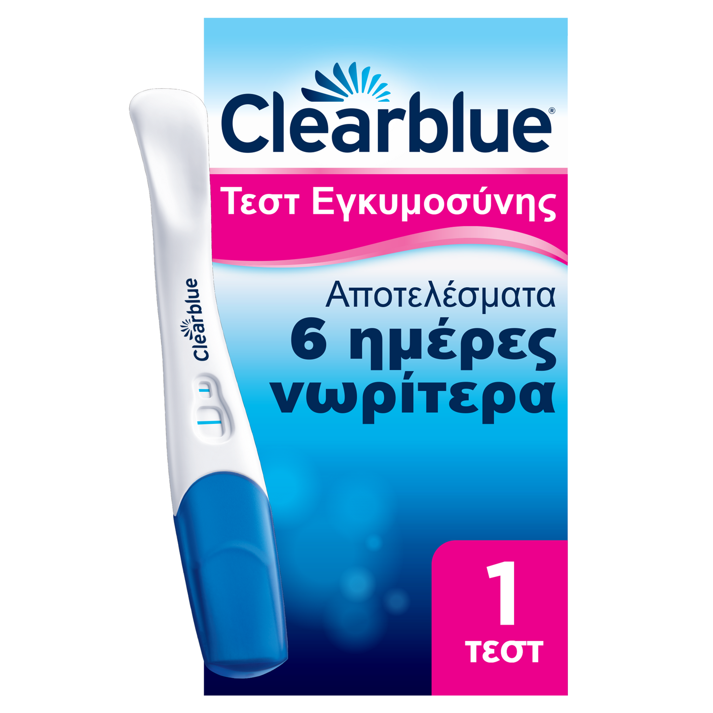 Clearblue Pregnancy Test Early Detection 6 Days Earlier 1 copë