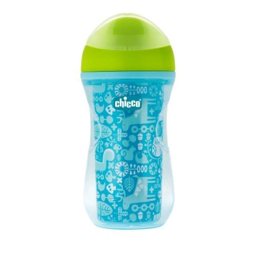 Chicco Active Cup Insulated Bottle 14m+ 266ml - Jeshile - Blu e Çelët