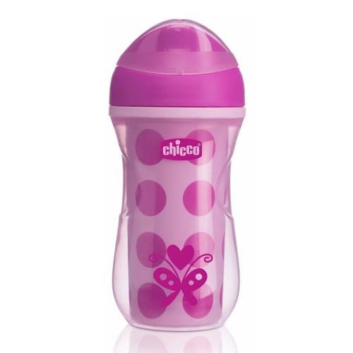Chicco Active Cup Insulated Bottle 14m+ 266ml - Rozë