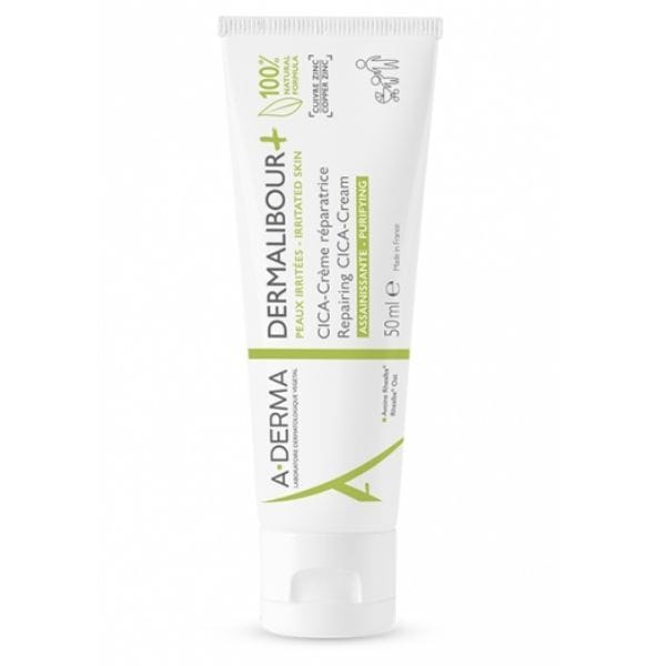 A-Derma Dermalibour + Repairing Cica-Cream 50 ml