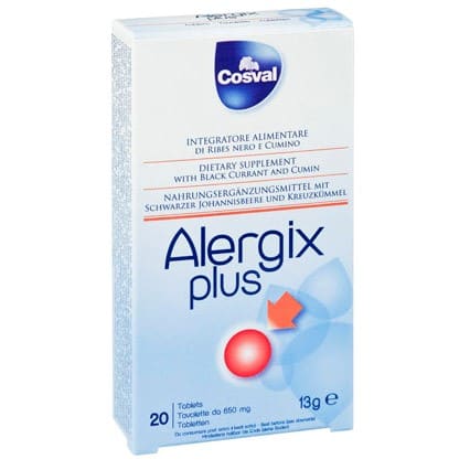 Cosval Alergix Plus 20 tableta