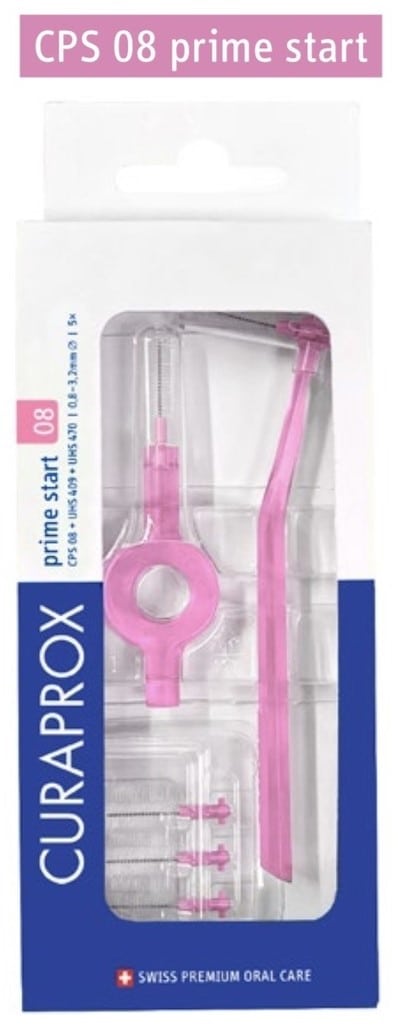 Curaprox Prime Start 08 Interdental Brushes 5 copë