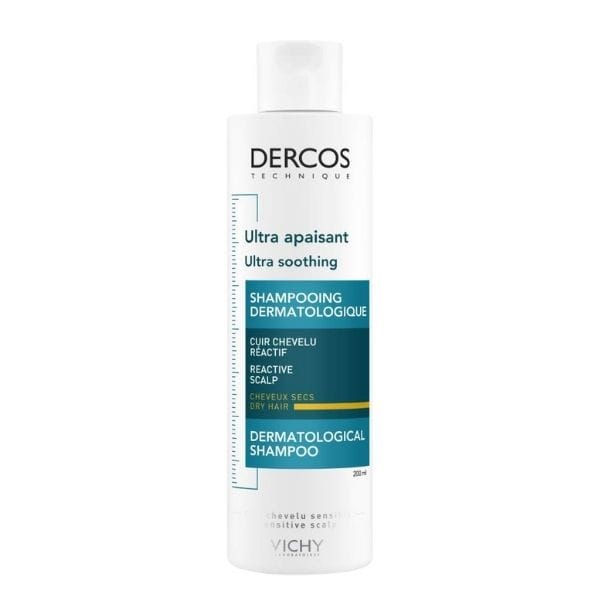 Vichy Dercos Ultra Soothing Shampoo Dry Hair 200 ml