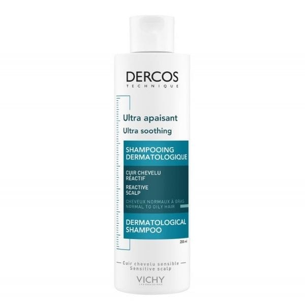 Vichy Dercos Ultra Soothing Shampoo Greasy Hair 200 ml
