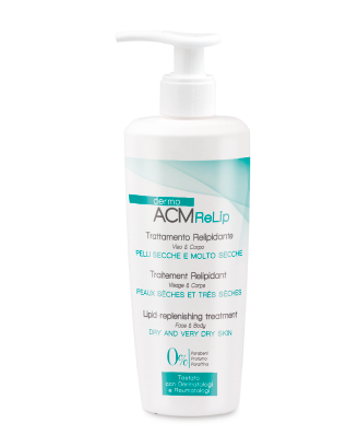DermoACMReLip Lipid Replenishing Treatment Face & Body for Dry & Very Dry Skin 300 ml