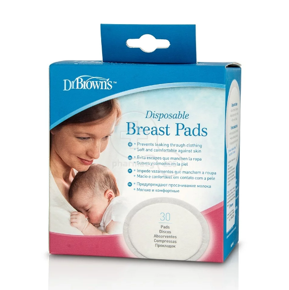 Dr. Brown's S4022 Disposable Breast Pads 30 copë