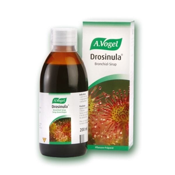 A. Vogel Drosinula Herbal Syrup of Drossera, Ivy & Wild Fir for Intense & Deep Cough 200 ml