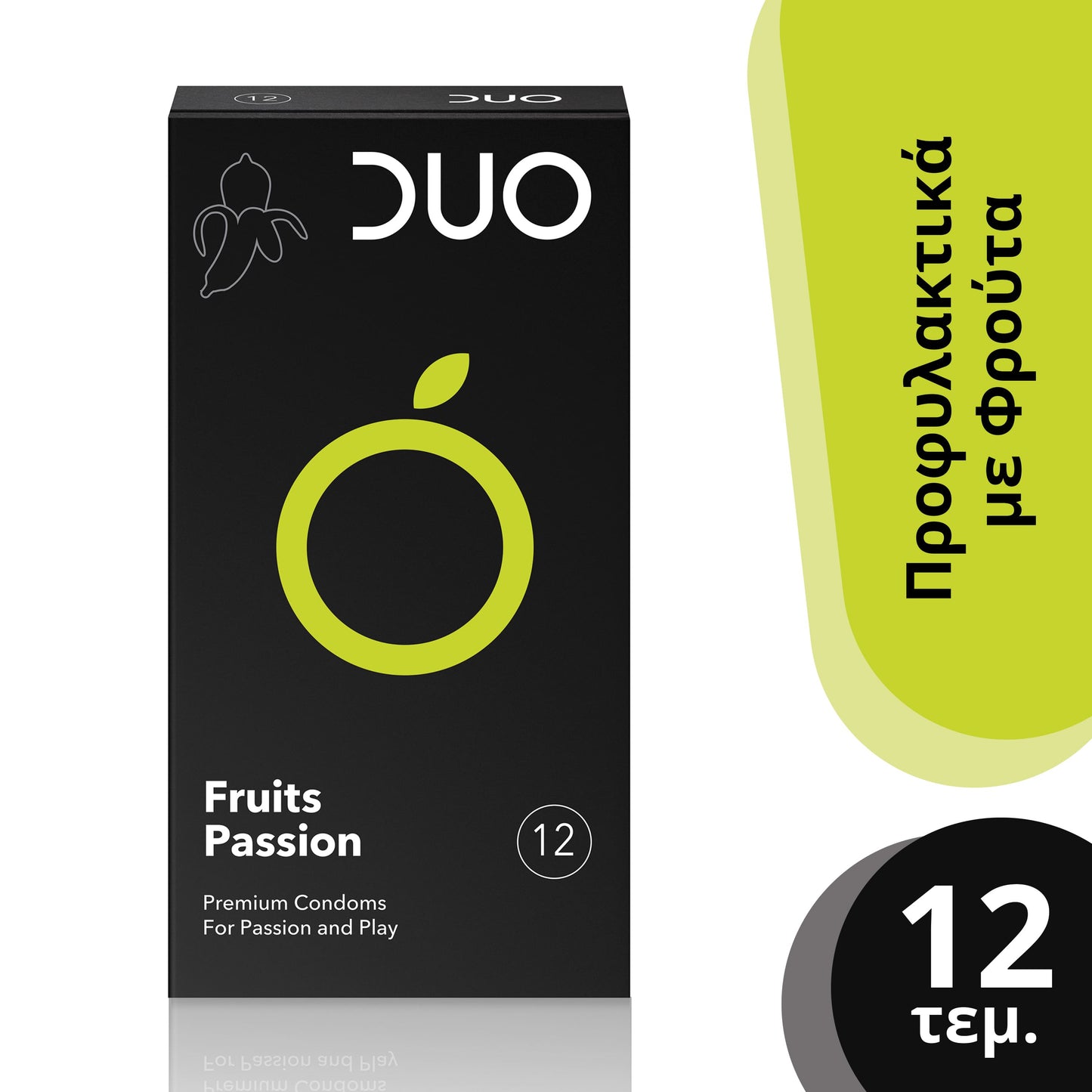 Duo Fruits Passion Condoms 12 copë