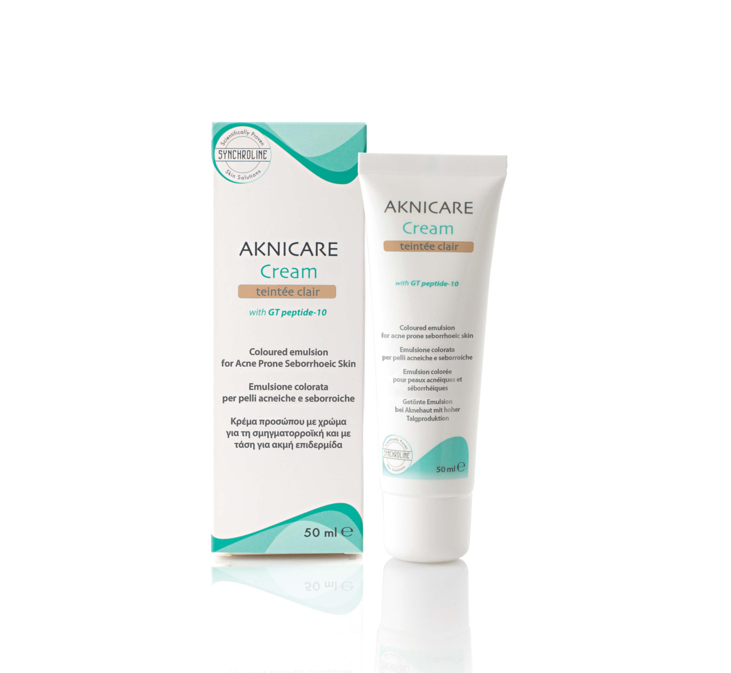 Synchroline Aknicare Cream Teintee Clair 50 ml