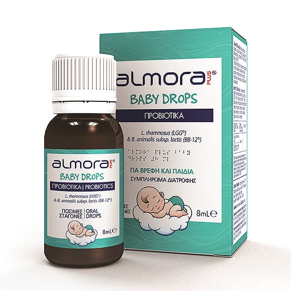 Almora Plus Baby Drops Probiotics 8 ml