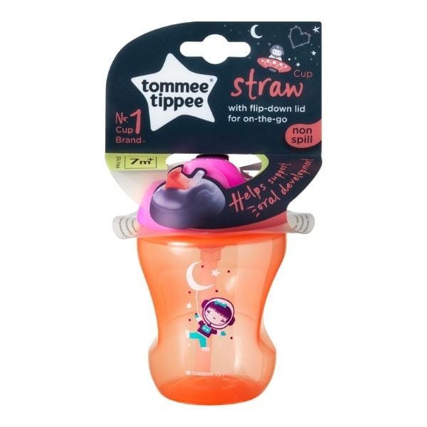 Tommee Tippee Train Straw Cup Girl 7m+ 230 ml