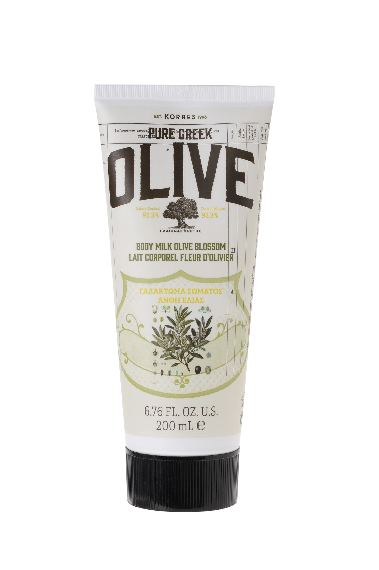 Korres Pure Greek Olive Body Milk Olive Blossom 200 ml