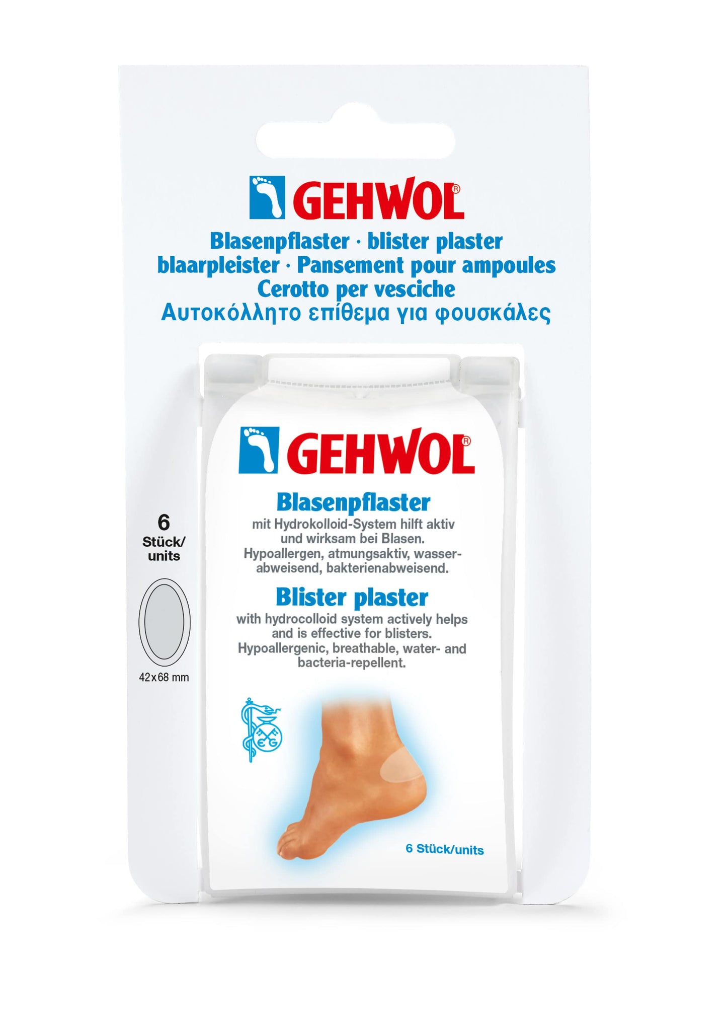 Gehwol Blister Plaster Large 6 copë