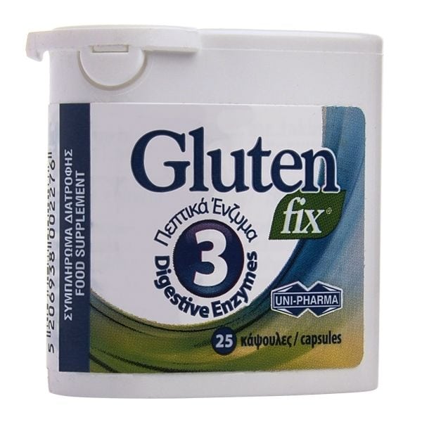 Uni-Pharma Gluten Fix 25 kapele