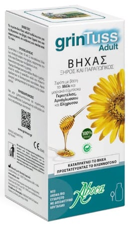 Aboca GrinTuss Adult Dry & Productive Cough Relief Syrup 180 ml