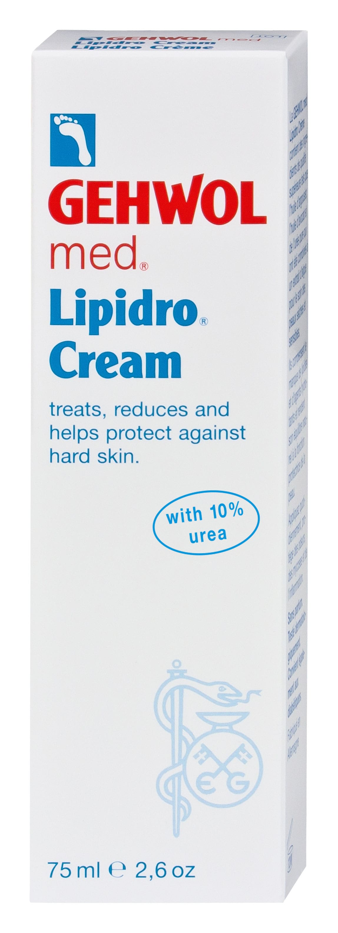 Gehwol Med Lipidro Cream with 10% Urea 75 ml