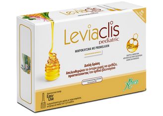 Aboca Leviaclis Pediatric Microenema with Promelaxin for Children 6 artikuj x 5gr