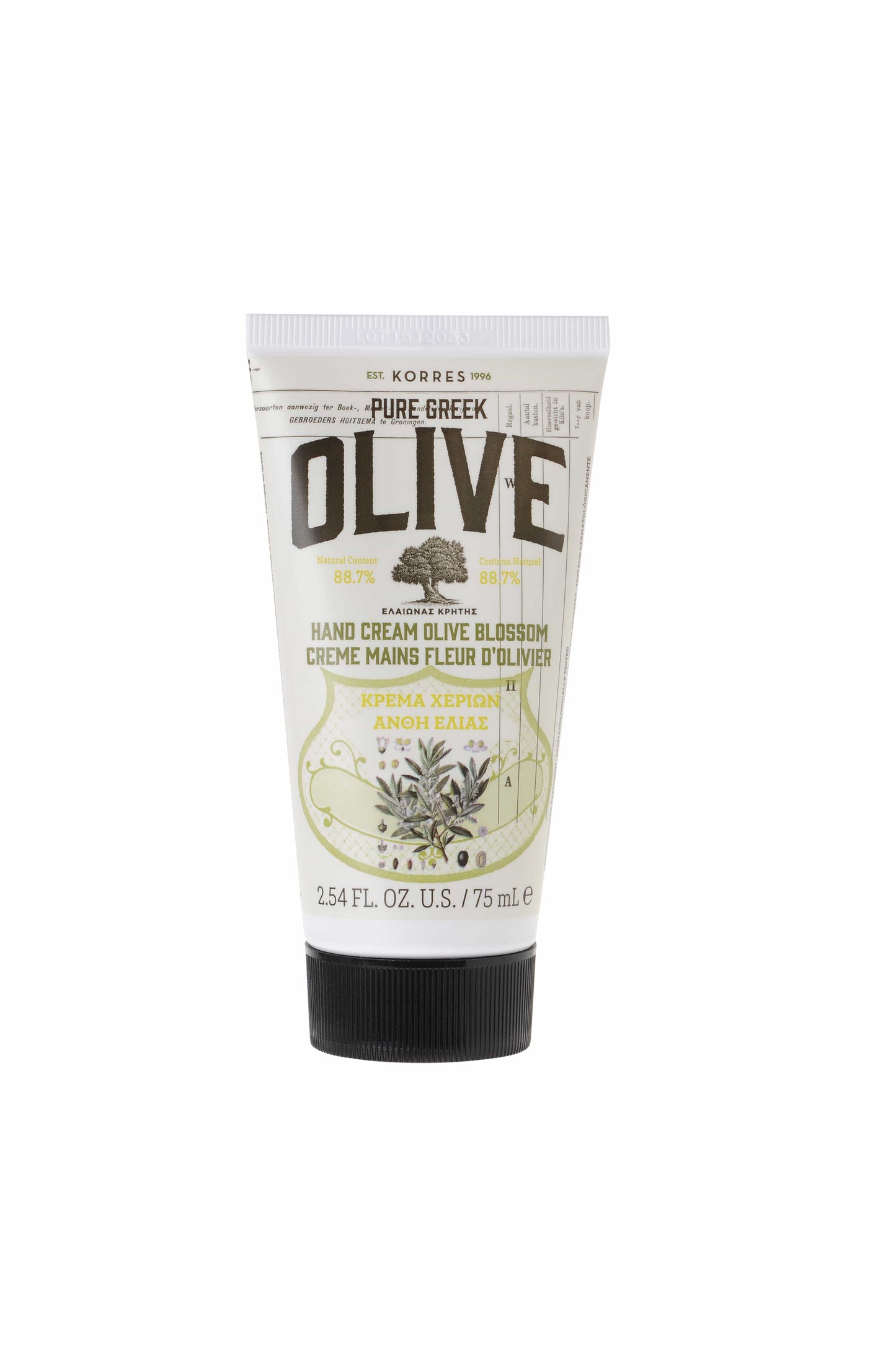 Korres Pure Greek Olive Hand Cream Olive Blossom 75 ml