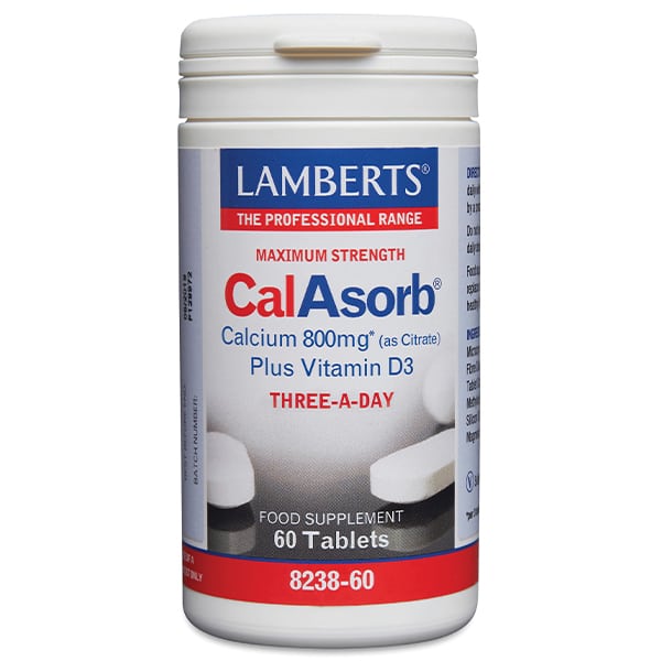 Lamberts CalAsorb Calcium 800mg 60 tableta
