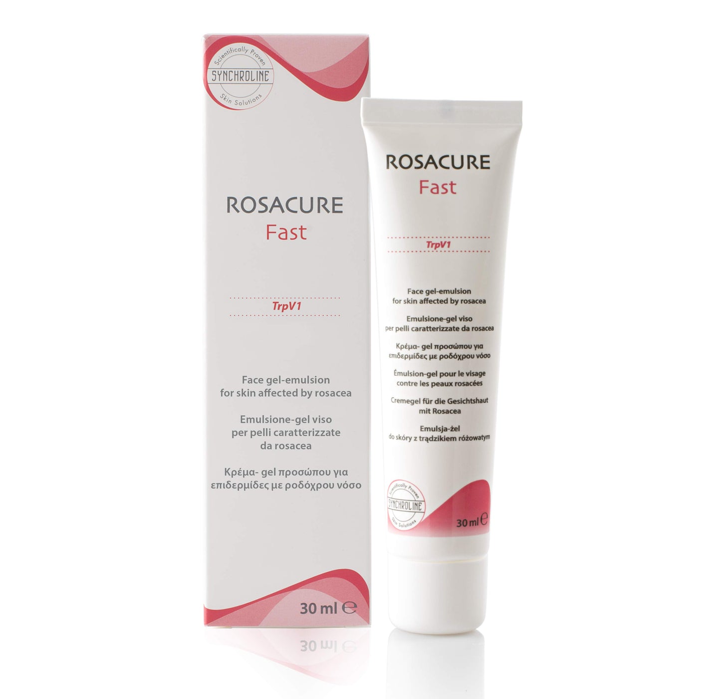 Synchroline Rosacure Fast Face Gel-Emulsion for Rosacea Skin 30 ml